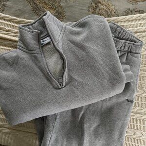 Aritzia Cozy Sweatfleece Perfect Hoodie + Joggers